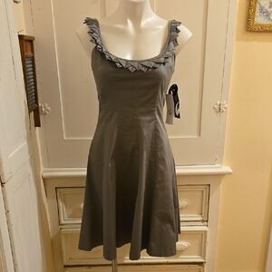 NWT 9 West Gray Sleeveless Dress Sz 4